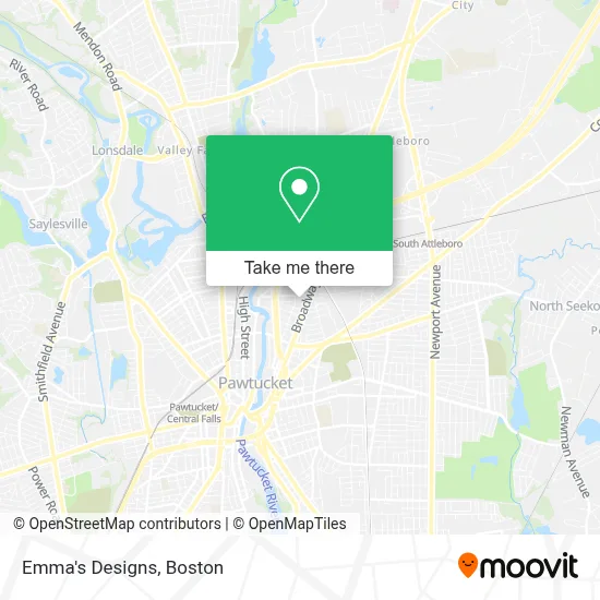 Emma's Designs map
