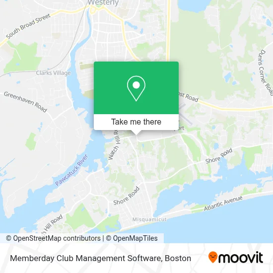 Memberday Club Management Software map