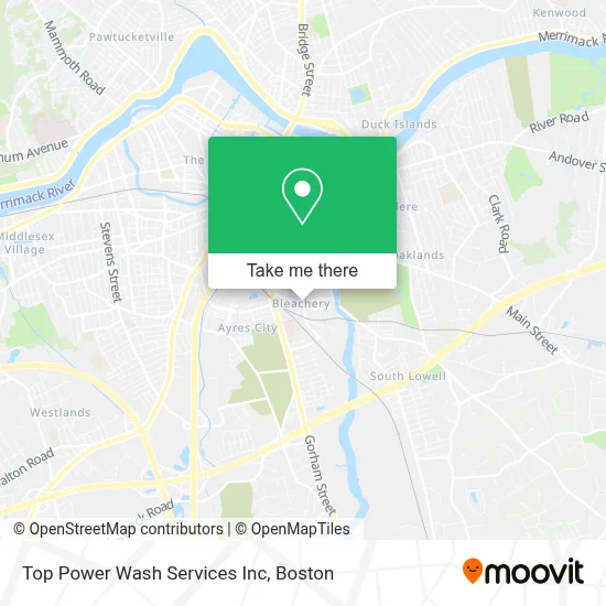 Top Power Wash Services Inc map