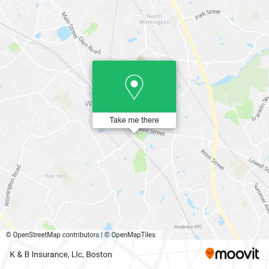 K & B Insurance, Llc map
