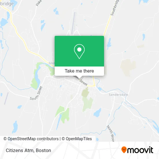 Citizens Atm map