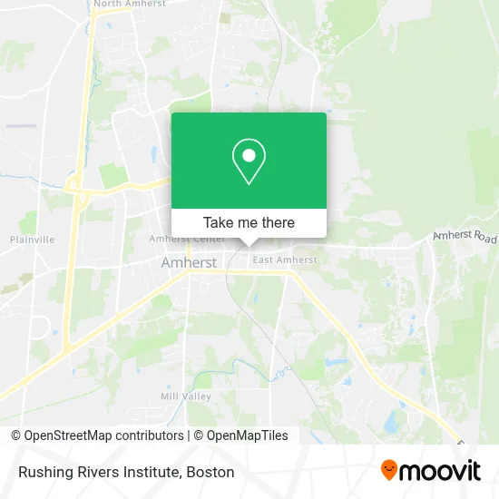 Rushing Rivers Institute map