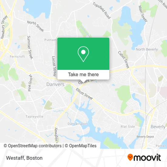 Westaff map