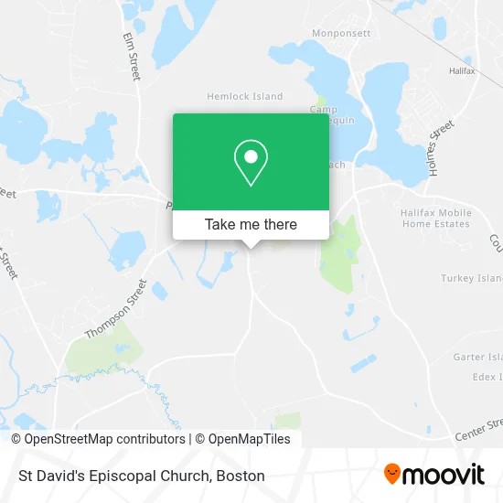 St David's Episcopal Church map
