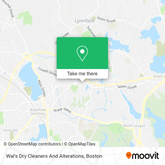 Wal's Dry Cleaners And Alterations map