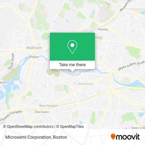 Microsemi Corporation map