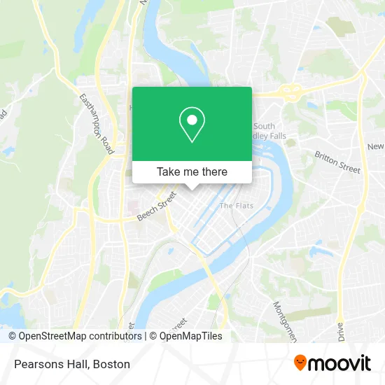 Pearsons Hall map