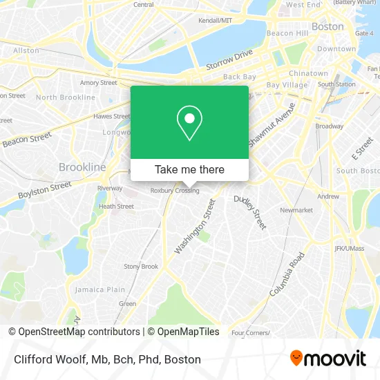 Clifford Woolf, Mb, Bch, Phd map