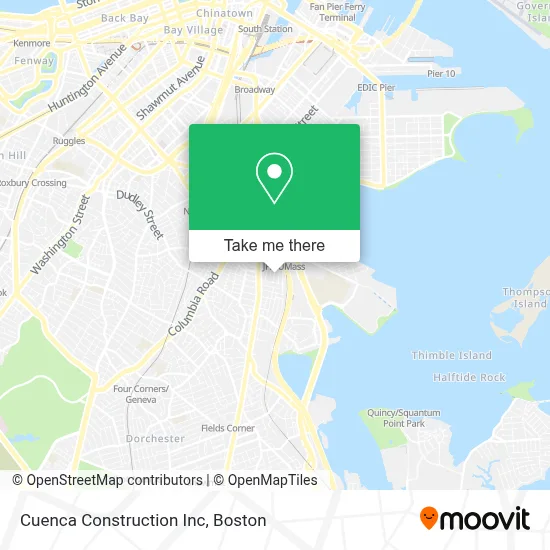 Cuenca Construction Inc map