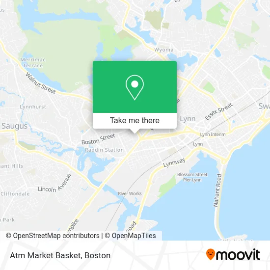 Atm Market Basket map