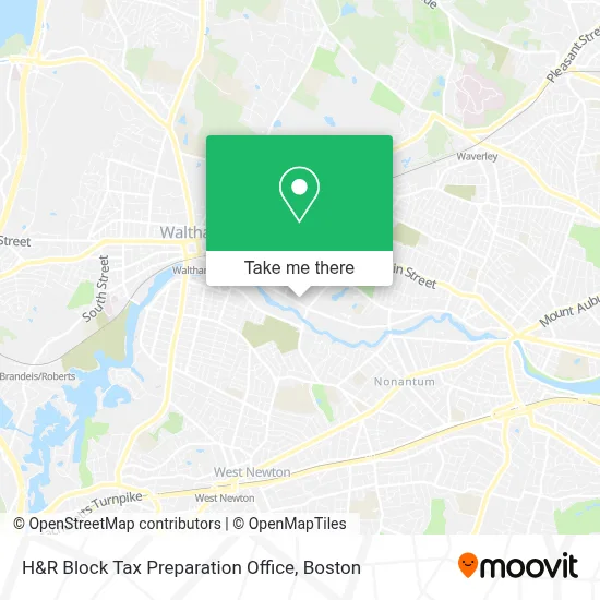 H&R Block Tax Preparation Office map