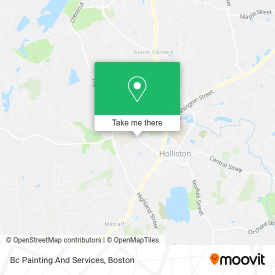 Bc Painting And Services map