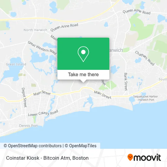 Coinstar Kiosk - Bitcoin Atm map