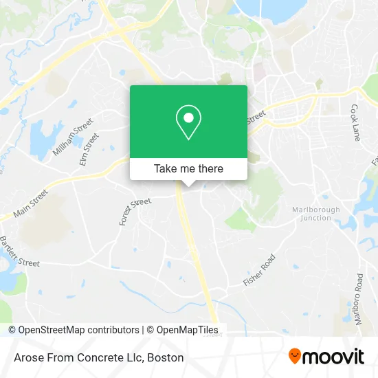 Arose From Concrete Llc map
