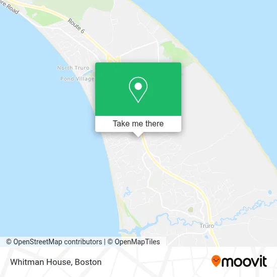 Whitman House map