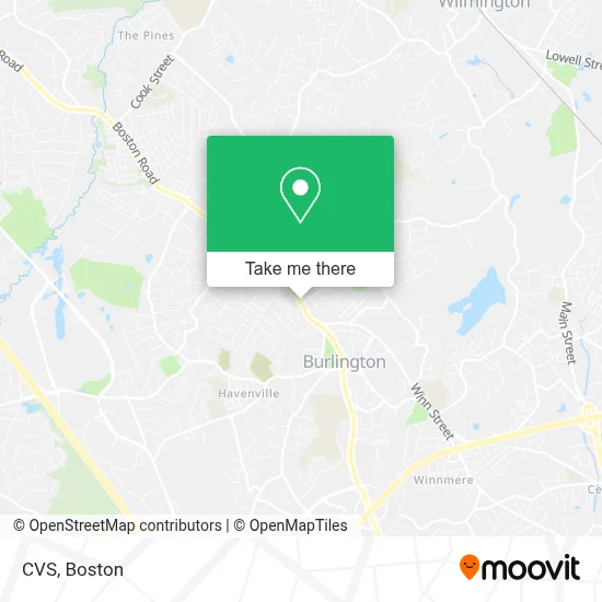 Cvs map