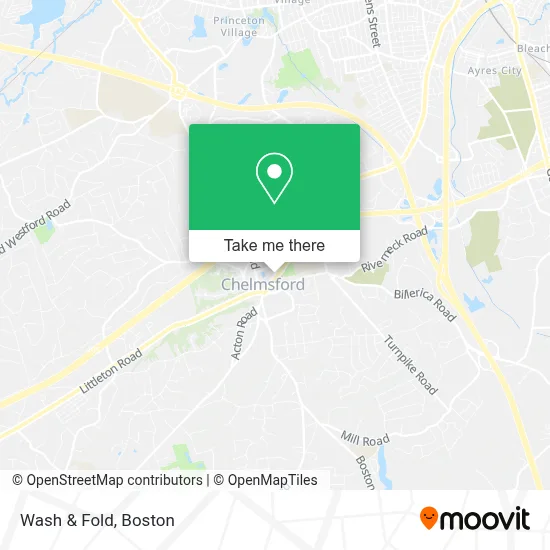 Wash & Fold map