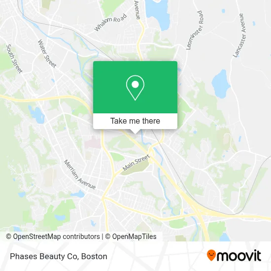Phases Beauty Co map