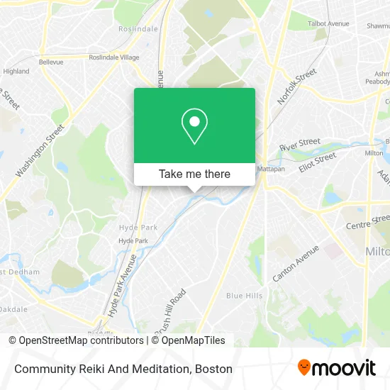Community Reiki And Meditation map
