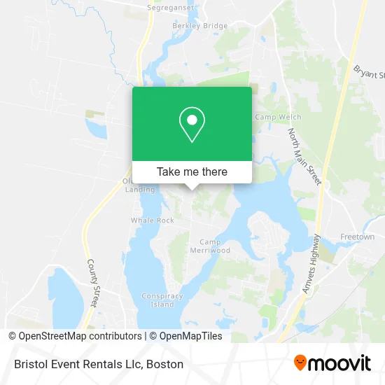 Bristol Event Rentals Llc map