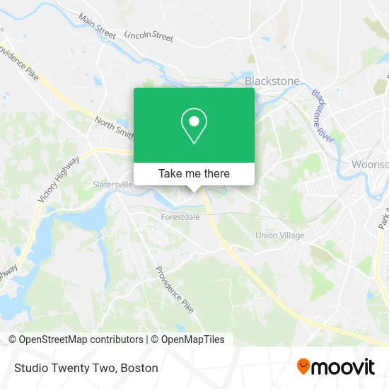 Studio Twenty Two map
