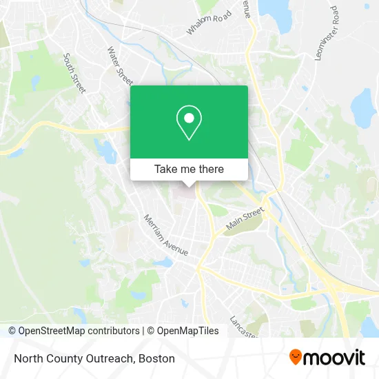 North County Outreach map