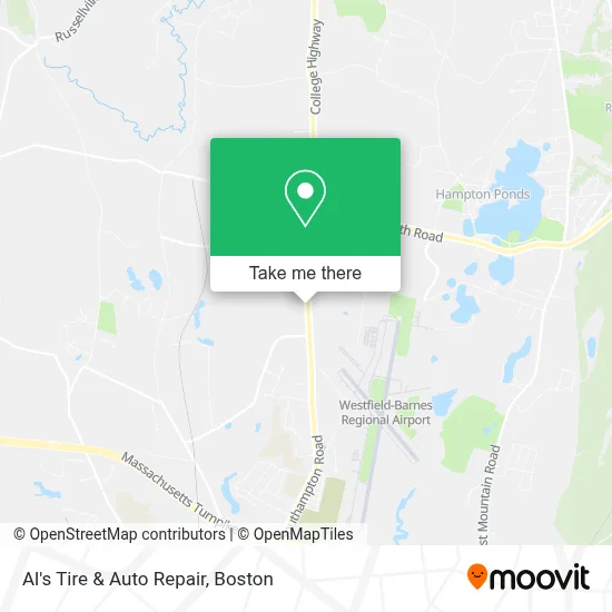 Al's Tire & Auto Repair map