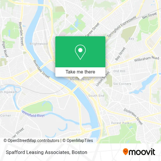 Spafford Leasing Associates map