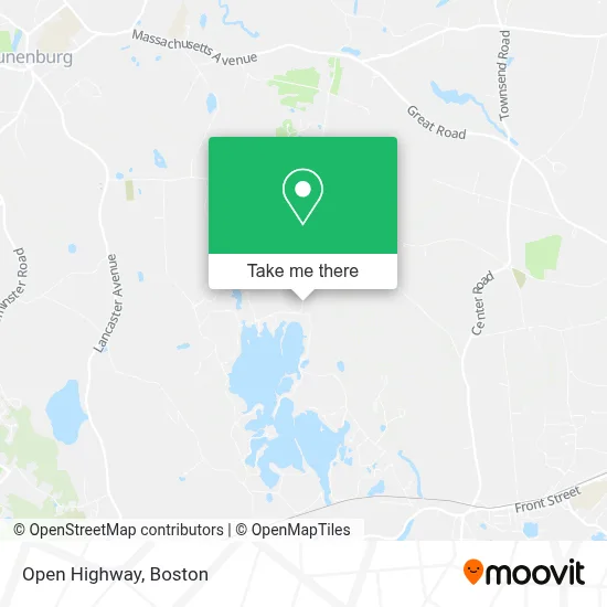 Open Highway map
