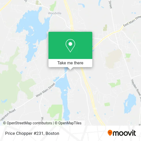 Price Chopper #231 map