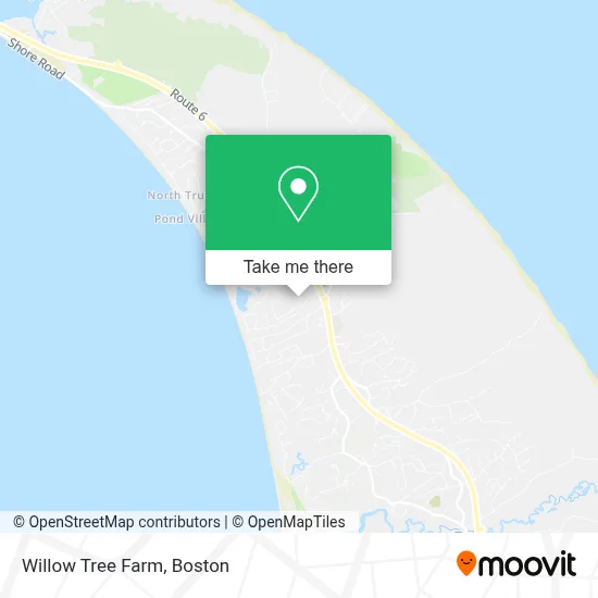 Willow Tree Farm map