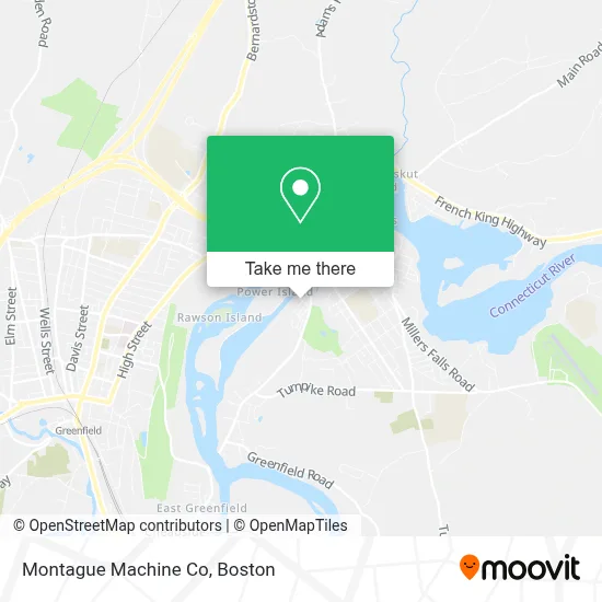 Montague Machine Co map