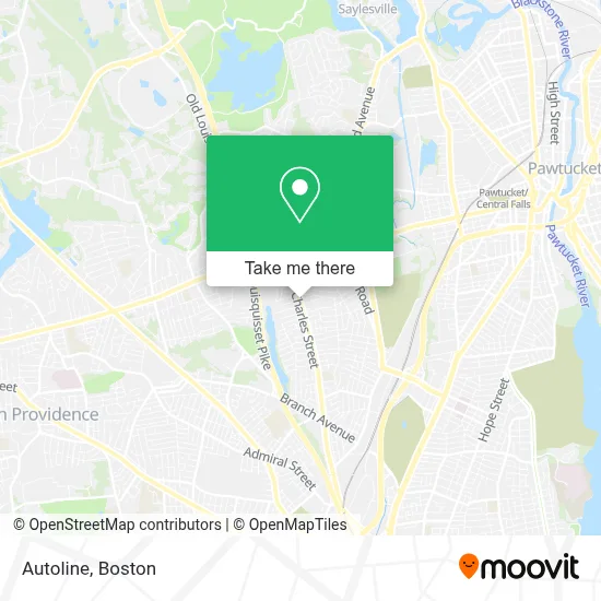 Autoline map