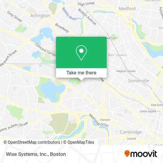 Wise Systems, Inc. map