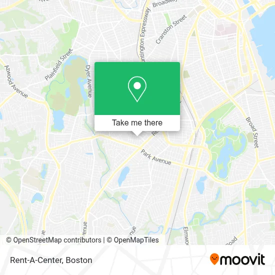 Rent-A-Center map