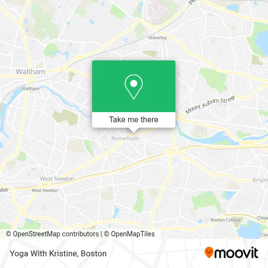 Yoga With Kristine map