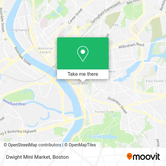 Dwight Mini Market map