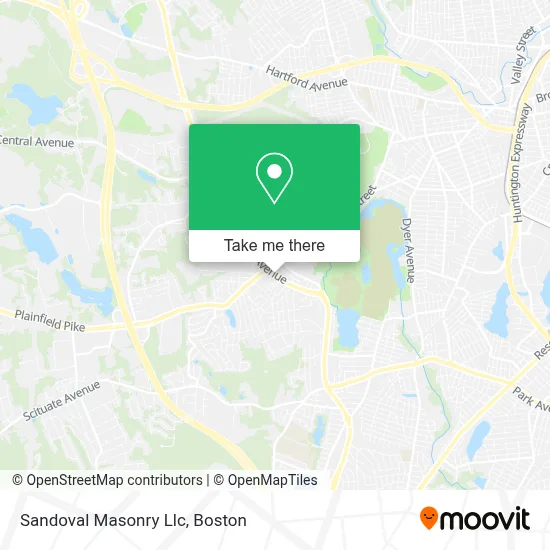 Sandoval Masonry Llc map
