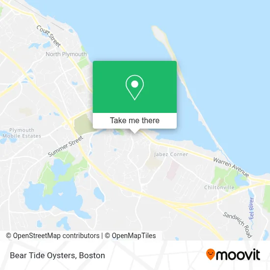Bear Tide Oysters map