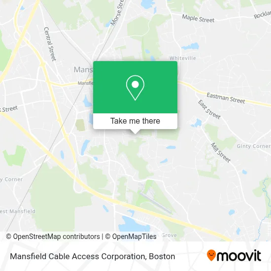 Mansfield Cable Access Corporation map