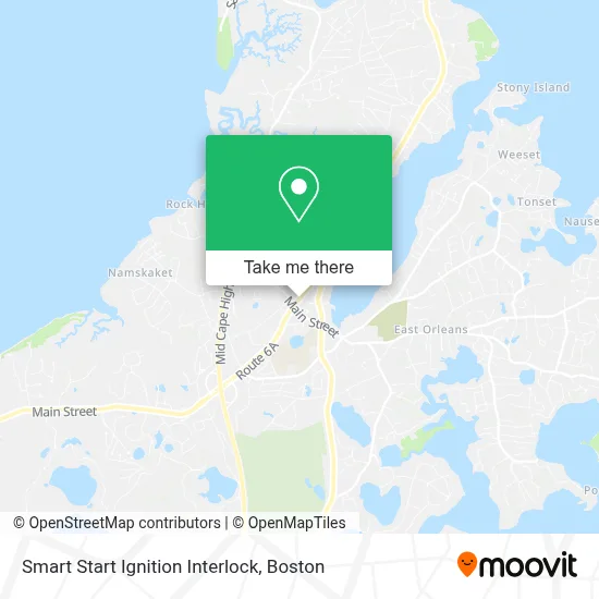 Smart Start Ignition Interlock map