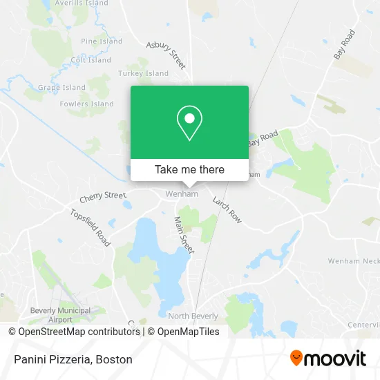 Panini Pizzeria map