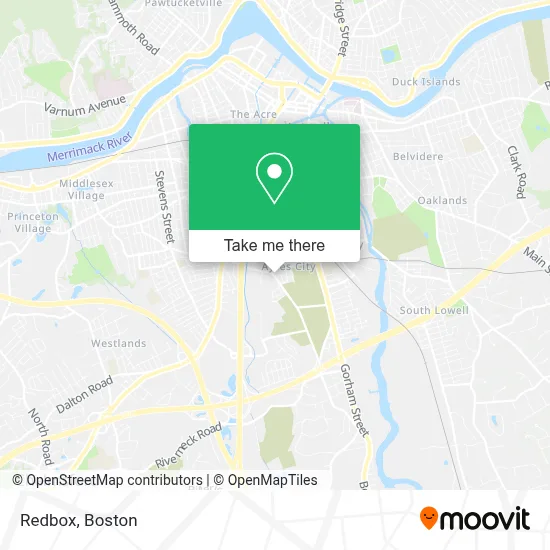 Redbox map