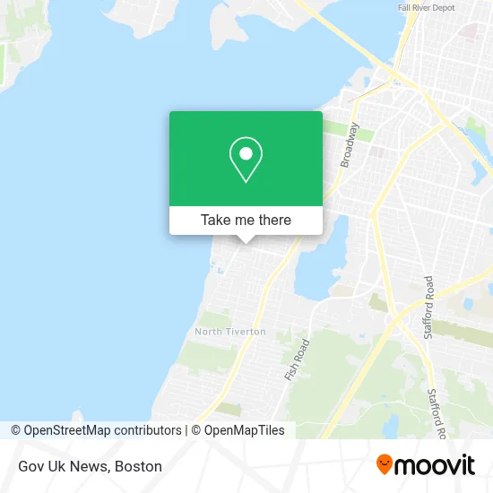 Gov Uk News map