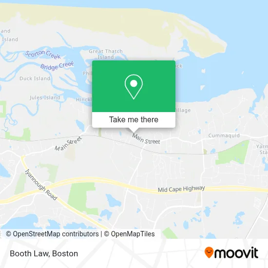 Booth Law map
