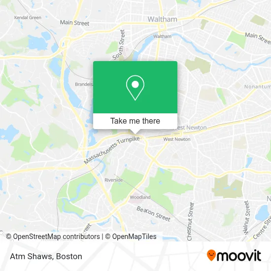 Atm Shaws map