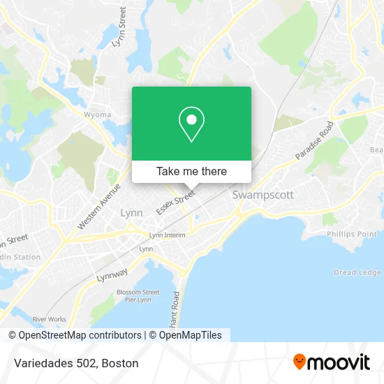 Variedades 502 map