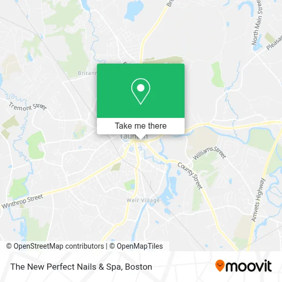 The New Perfect Nails & Spa map
