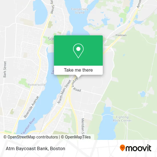 Atm Baycoast Bank map