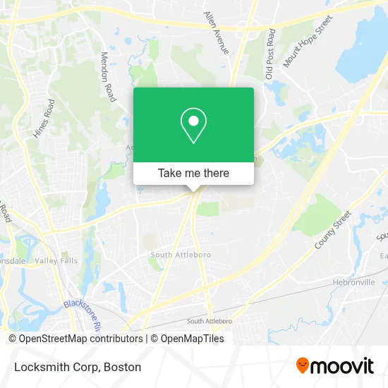 Locksmith Corp map